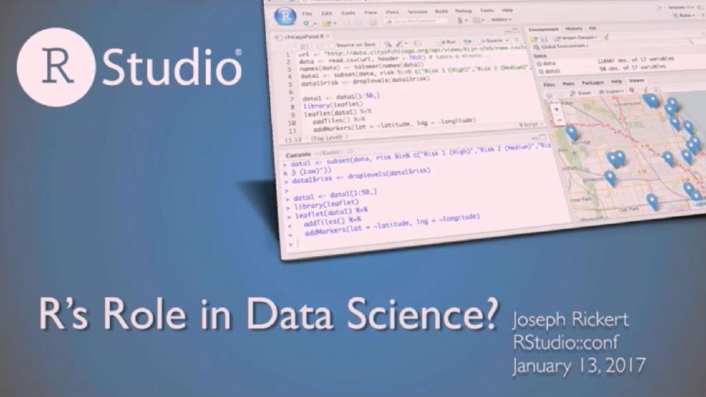 R’s Role in Data Science