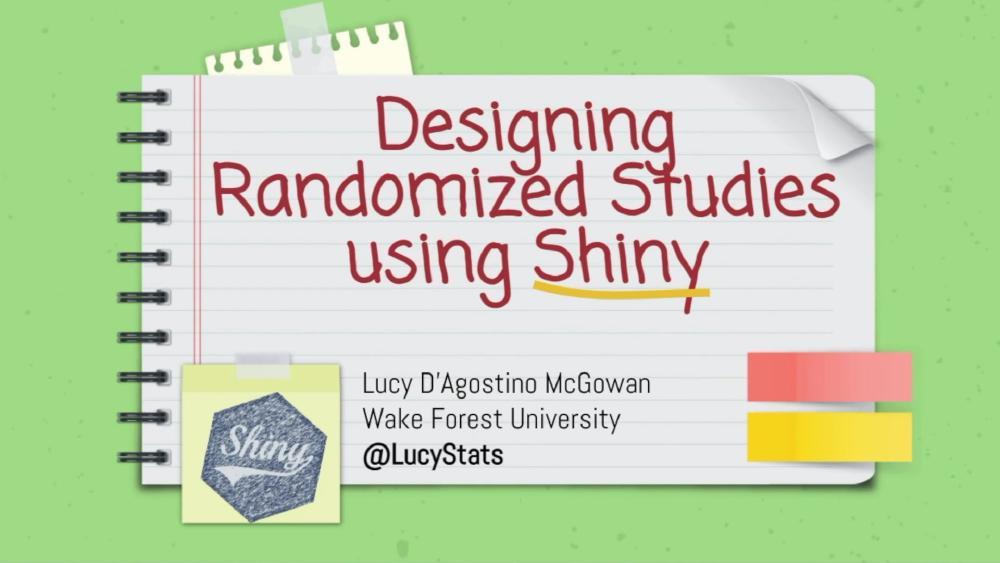 Designing Randomized Studies using Shiny