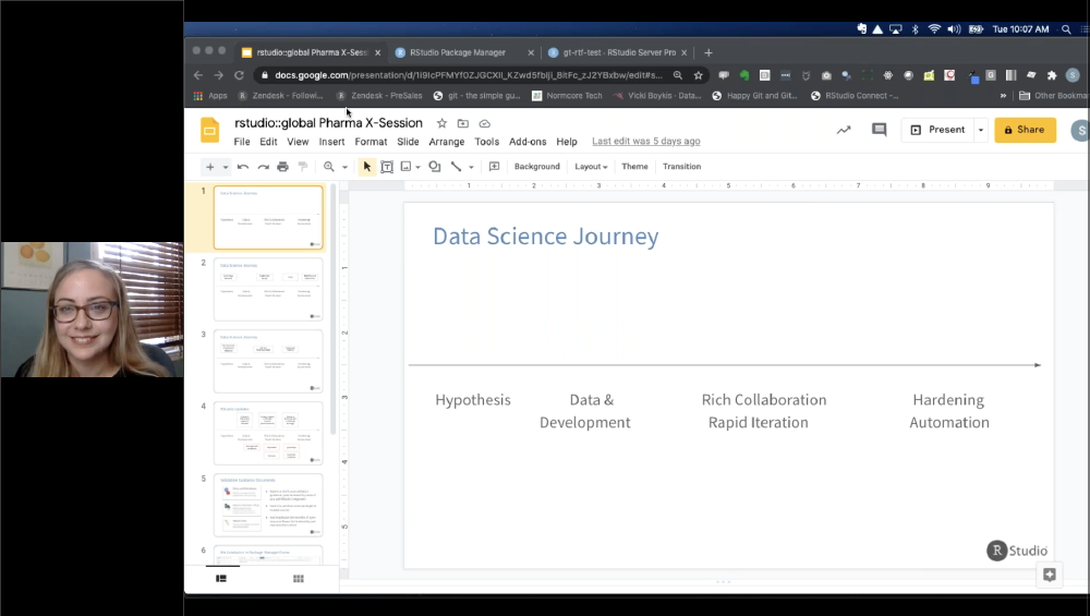 RStudio Investments in Pharma